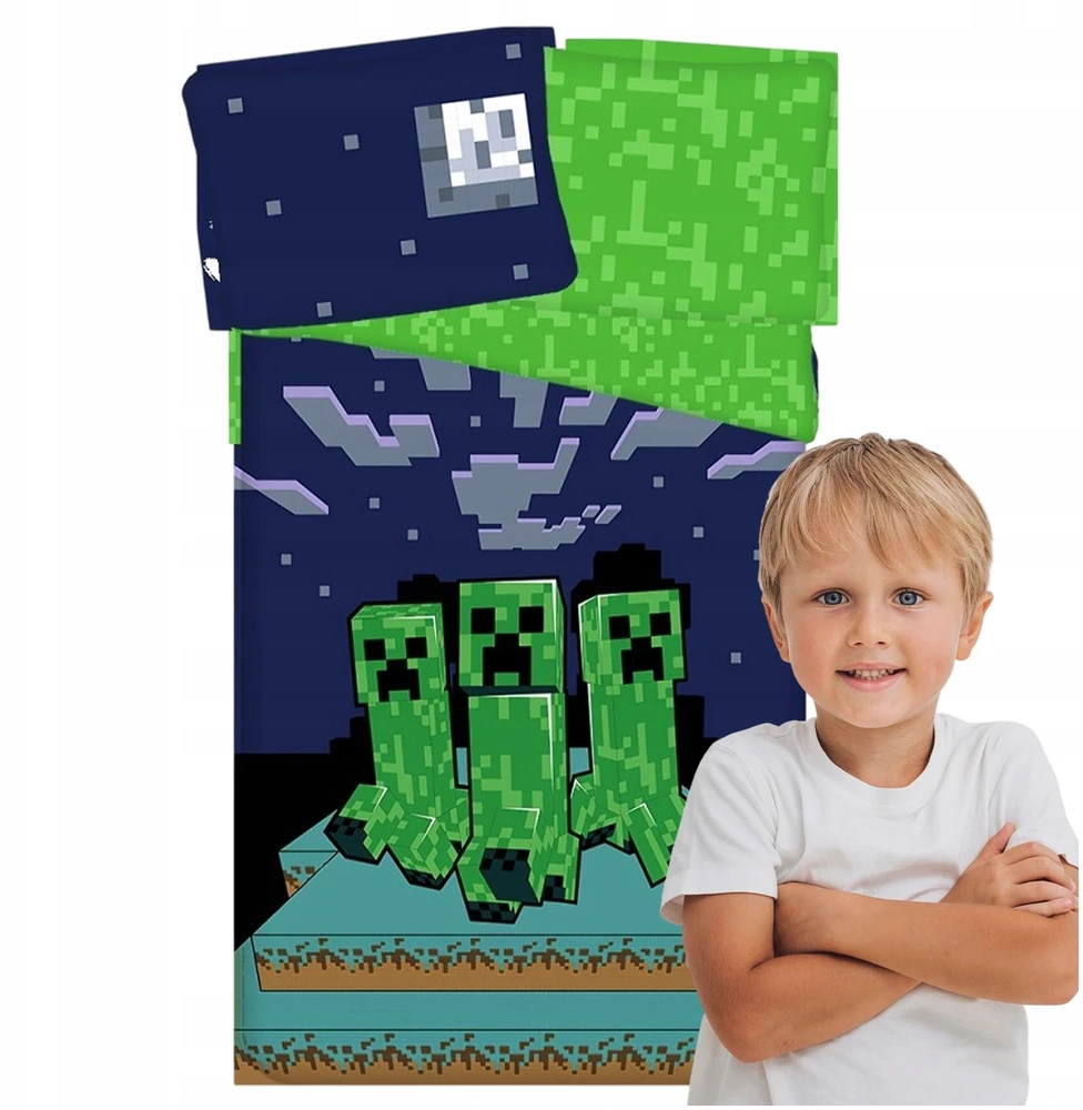 Jerry Fabrics Patalynės komplektas „Minecraft“, 140x200, 2 dalių