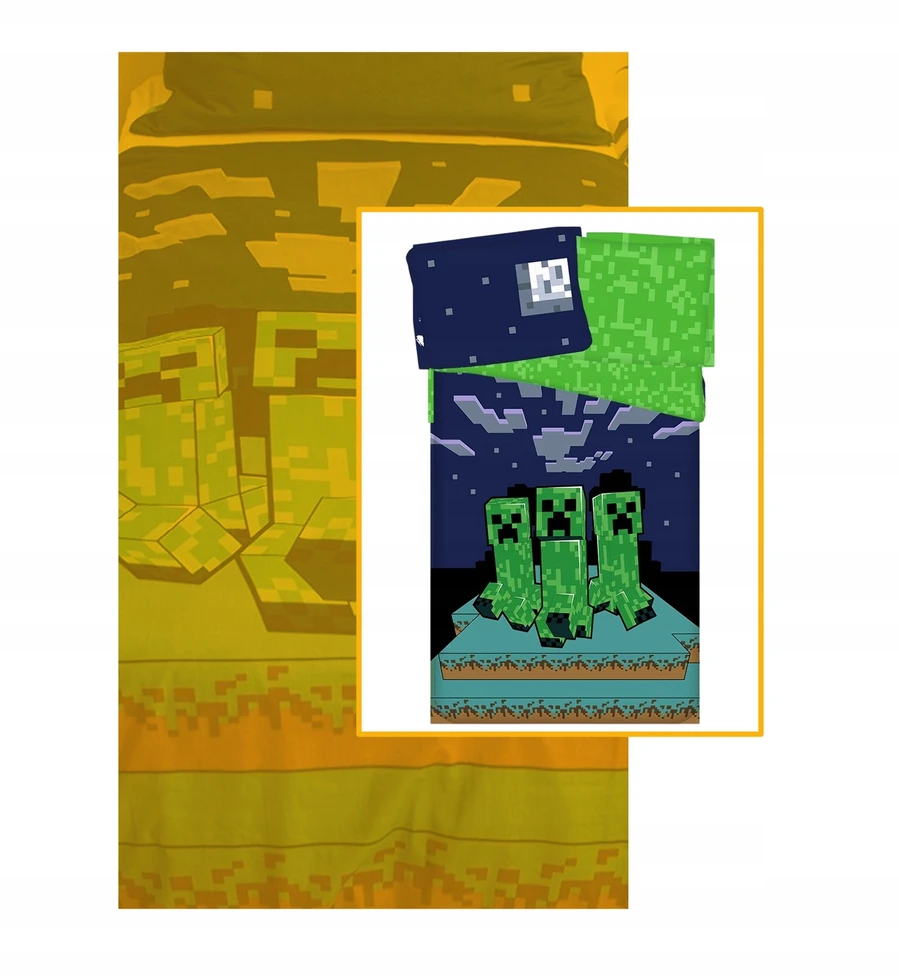 Jerry Fabrics Patalynės komplektas „Minecraft“, 140x200, 2 dalių
