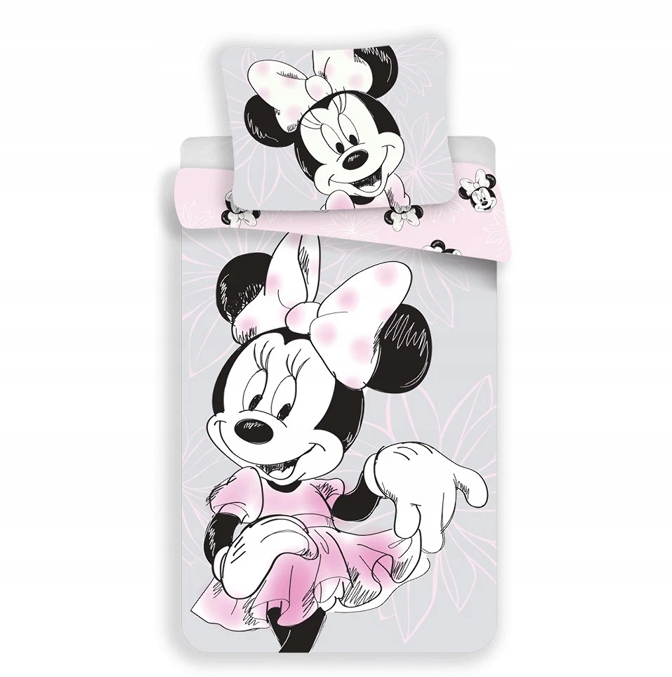 Jerry Fabrics Patalynės komplektas Minnie Beautiful, 140x200 cm, 2 dalių