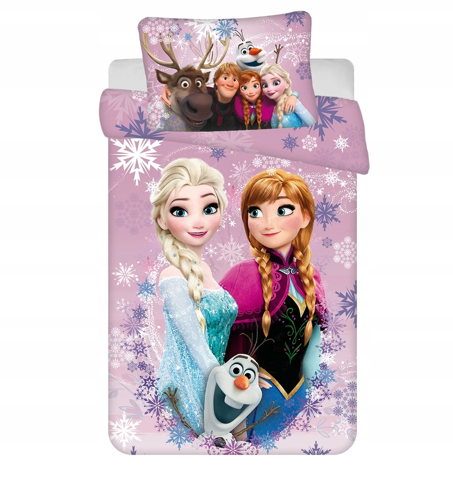 Jerry Fabrics Vaikiškas patalynės komplektas Frozen, 100x135, 2 dalių
