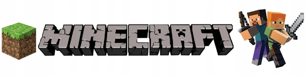 Jerry Fabrics vaikiškas patalynės komplektas Minecraft, 140x200, 2 dalių