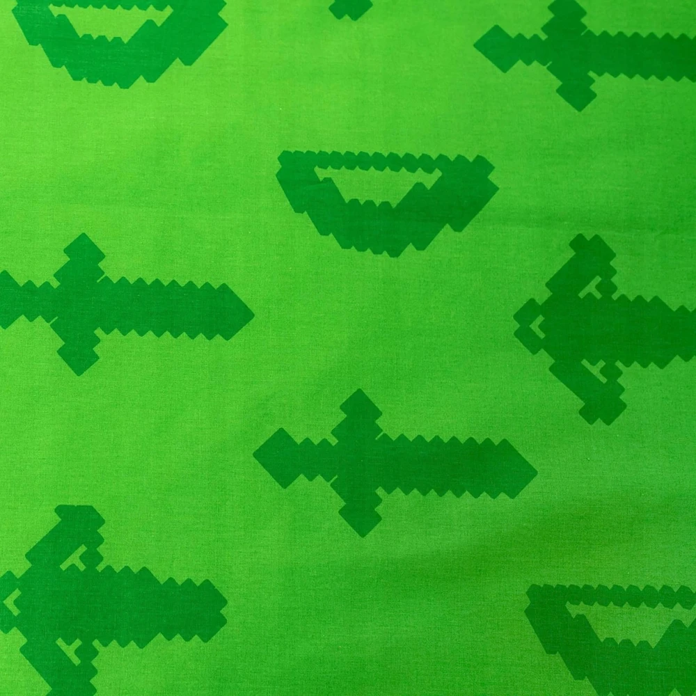 Jerry Fabrics vaikiškas patalynės komplektas Minecraft, 140x200, 2 dalių