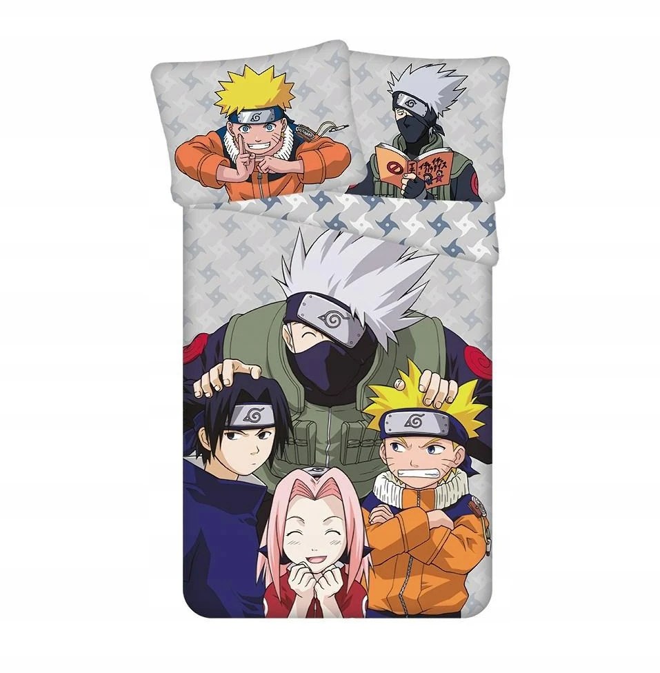 Jerry Fabrics vaikiškas patalynės komplektas Naruto, 140x200, 2 dalių