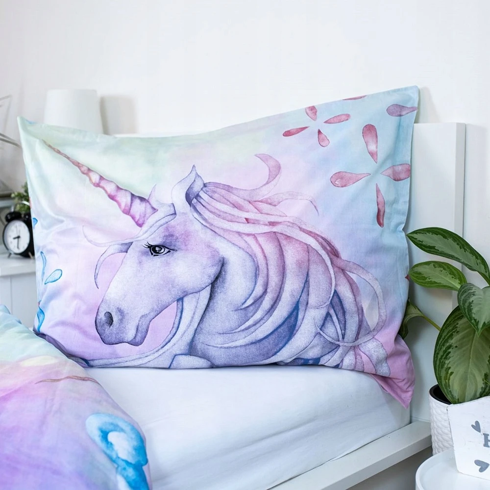 Jerry Fabrics vaikiškas patalynės komplektas Unicorn, 140x200, 2 dalių
