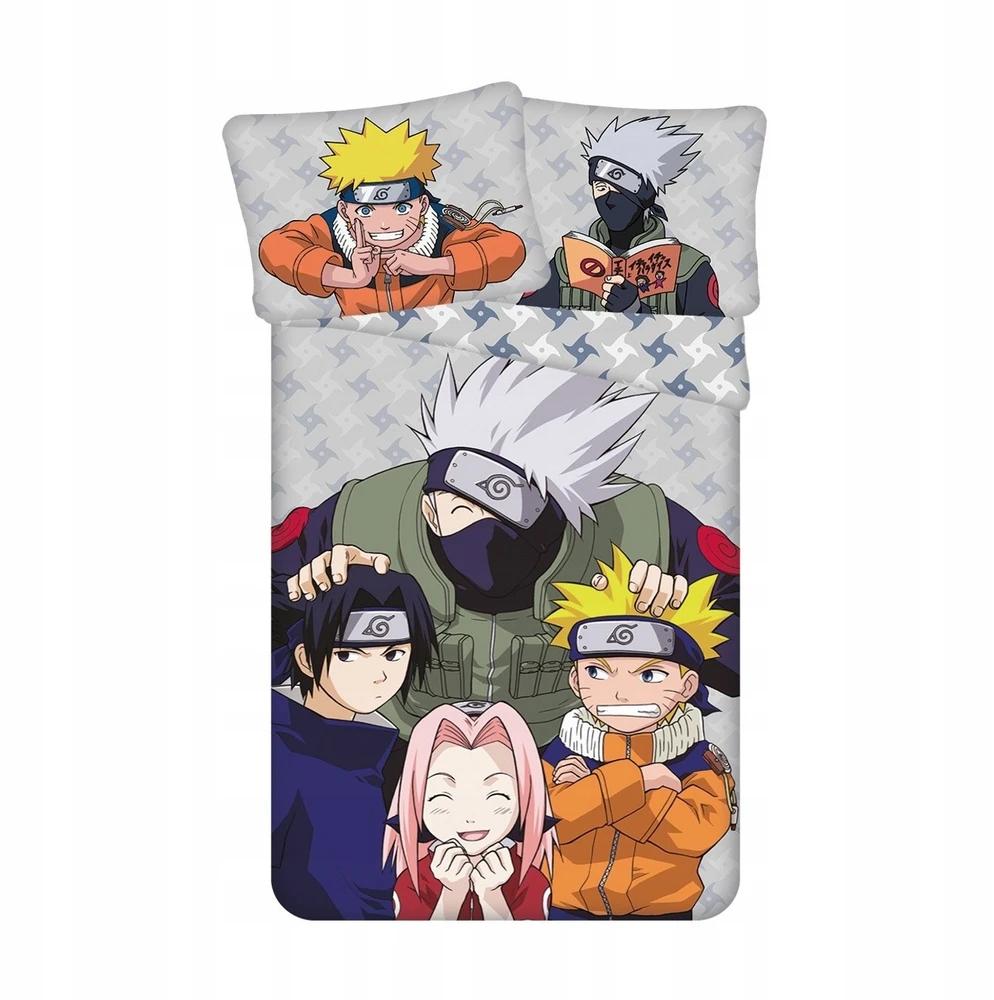 Jerry Fabrics vaikiškas patalynės komplektas Naruto, 140x200, 2 dalių