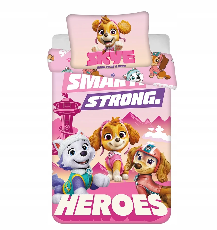 Jerry Fabrics Vaikiškas patalynės komplektas Paw Patrol 100x135, 2 dalių