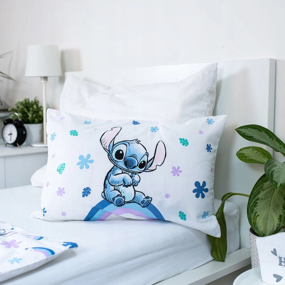 Jerry Fabrics Vaikiškos patalynės komplektas Lilo ir Stitch 100x135 cm