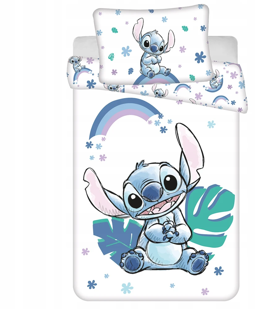 Jerry Fabrics Vaikiškos patalynės komplektas Lilo ir Stitch 100x135 cm