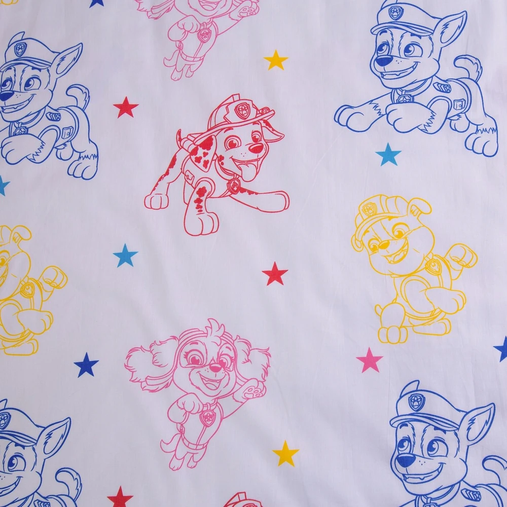 Jerry Fabrics VAIKŲ PATALYS 100x135 LETENA PATROL CHASE SKYE DĖL MEDVILNINĖS LOVIŠKĖS