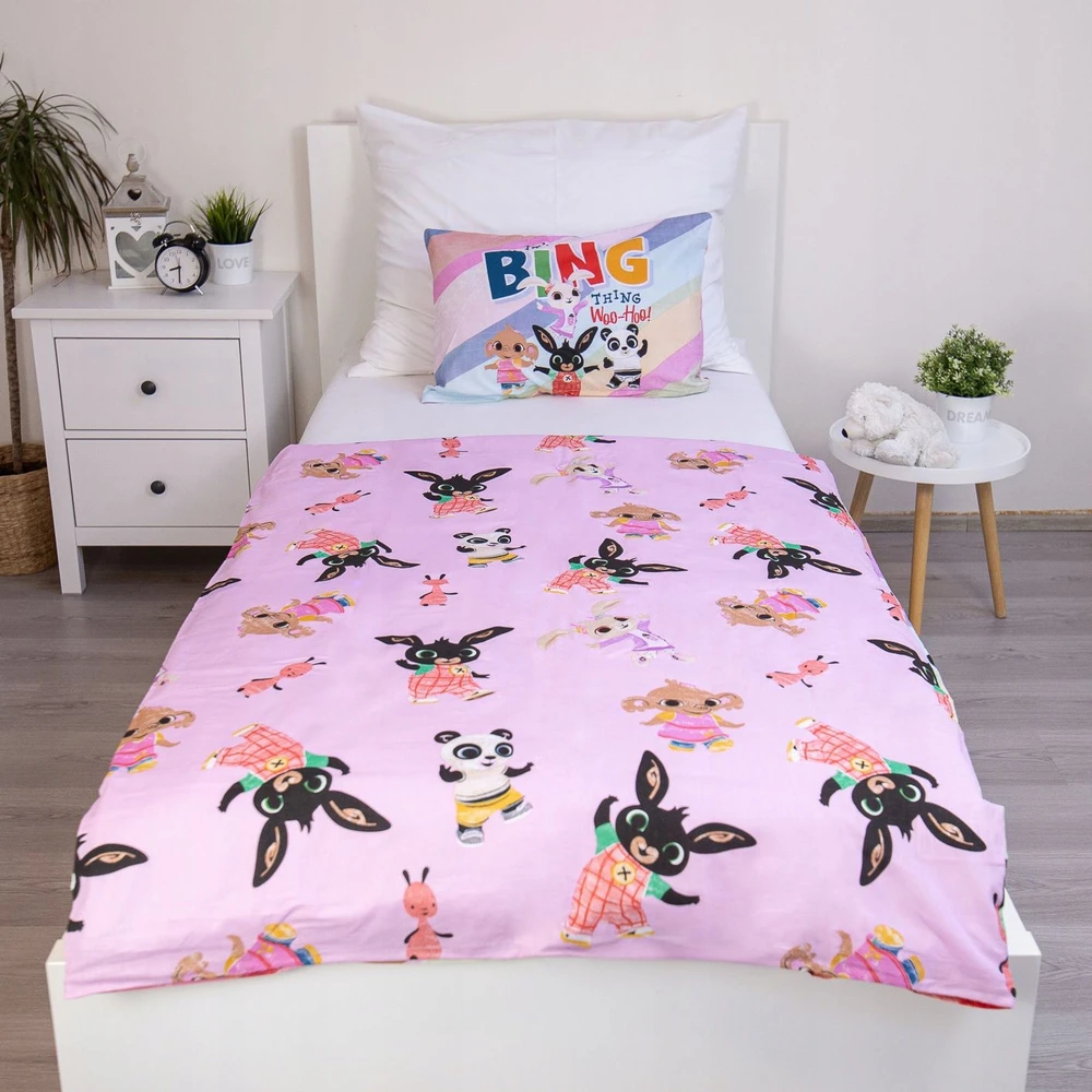 Jerry Fabrics VAIKŲ PATALYS 100x135 LOVALYJE BABY BING RABBIT SULA FLOP