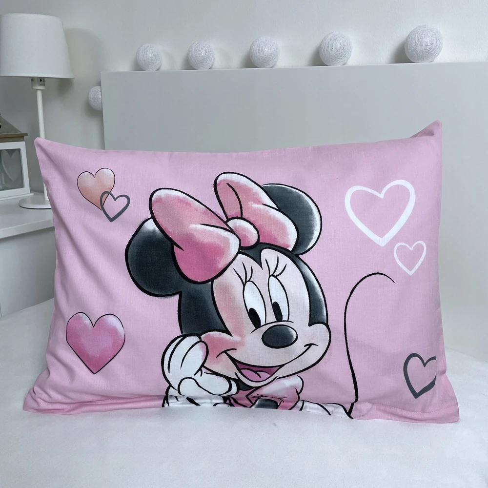 Jerry Fabrics VAIKŲ PATALYS 100x135 MEDVILNĖ DISNEY MINI MINNIE MOUSE