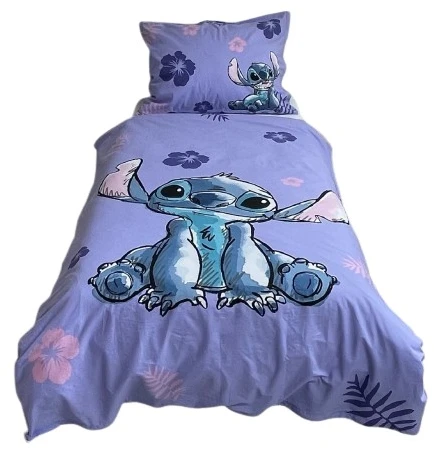 Jerry Fabrics VAIKŲ PATALYS 140X200 LILO IR SIŪSTIS JAUNIMO MEDVILNĖ 70X90 DISNEY