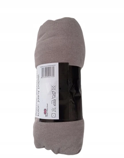 JERSEY medvilninė paklodė su elastine juostele 90x200, pelenų pilka DEN