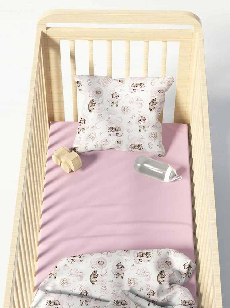 JERSEY MEDVILNINĖ PATALYS 160x80cm BABYMAM