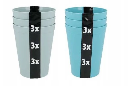 Jes Collection 3S DRINKING CUP 300ML PLASTIC 2 COLORS