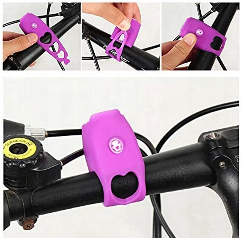 JET Elektroninis dviračio signalas 90db, 5 garsai, violetinis