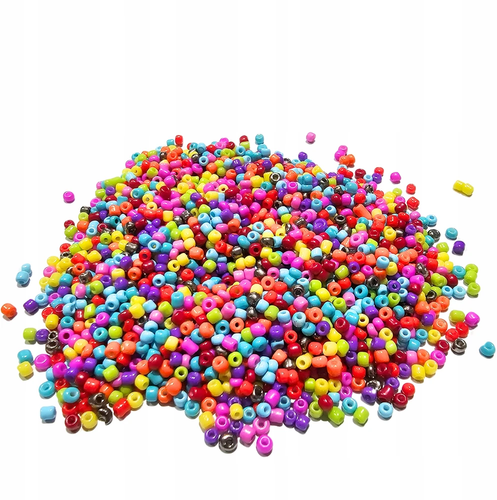 Jhc E Commerce Rinkinys apyrankėms gaminti BEADS DIY karoliukai Mini mažų kamuoliukų mišinys