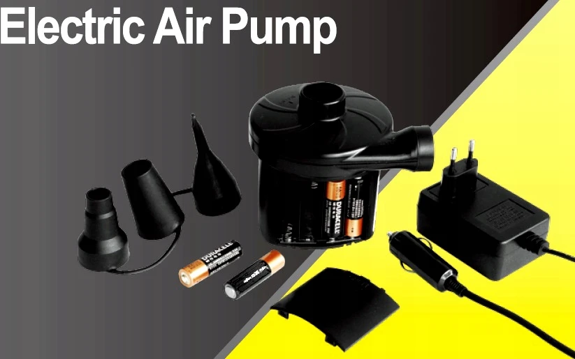 Jilong Elektrinė pompka 12v/230v su 3 antgaliais čiužiniams