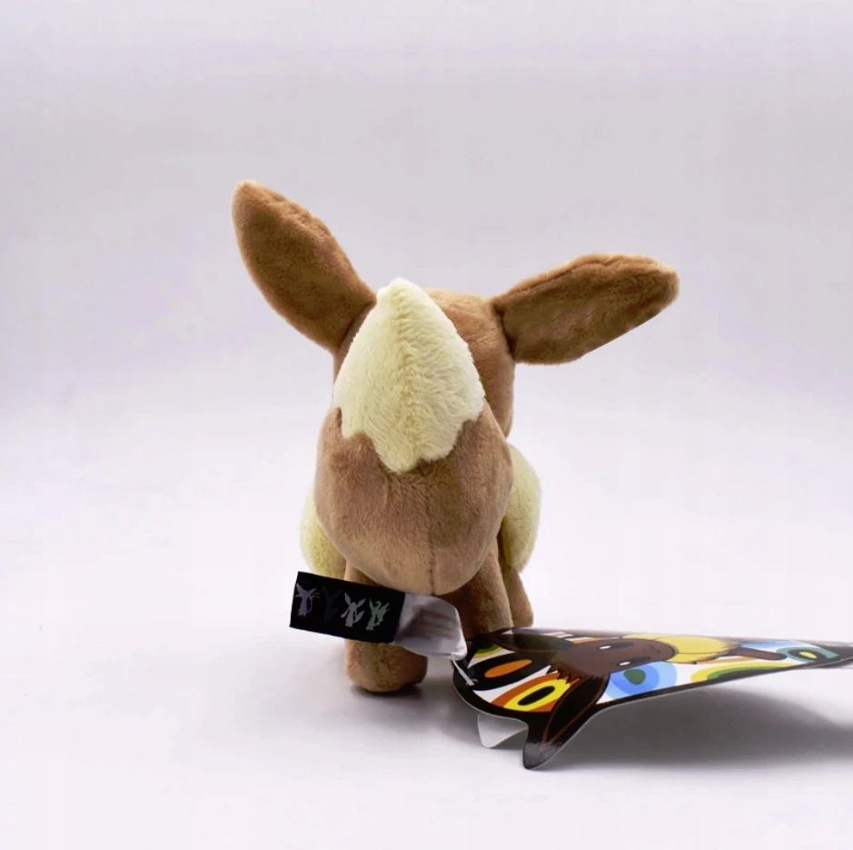 Jinx Eevee Pokemon talismanas žaislas Pikachu Go Pokemon pliušinis apkabinimas