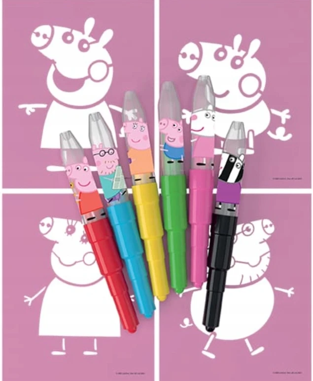 Jiri Models smūgio žymekliai Piggy Peppa