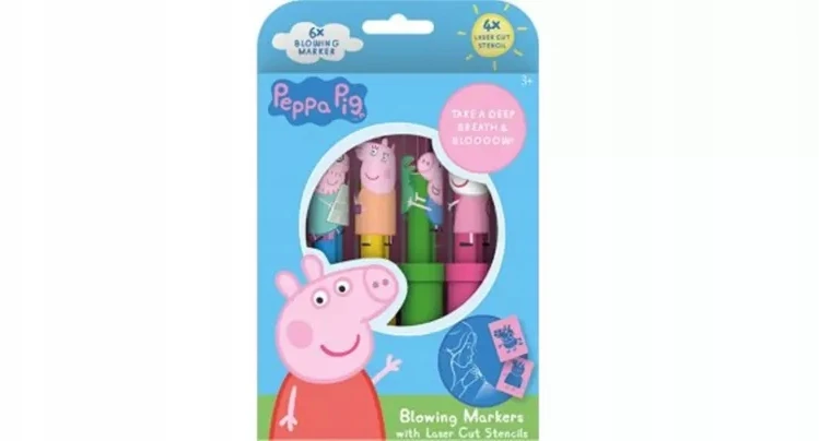 Jiri Models smūgio žymekliai Piggy Peppa