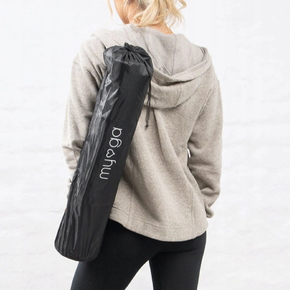 Jogos kilimėlio dėklas Myga Carry Bag, juodas, poliesteris, 70 cm
