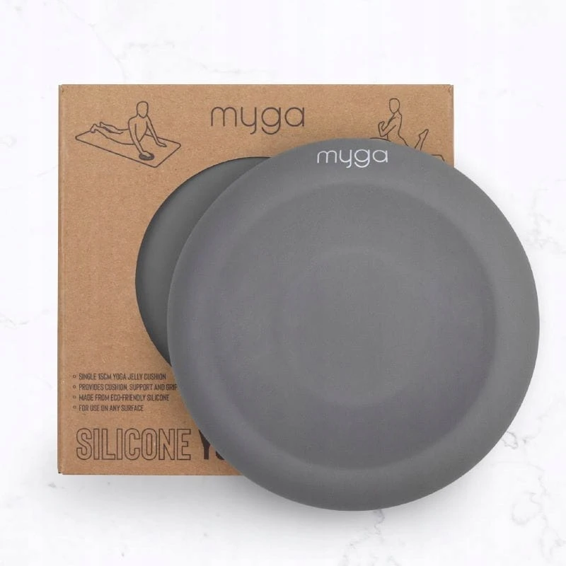 Jogos pagalvėlė, Myga, Support Pad, pilka, 15x15 cm