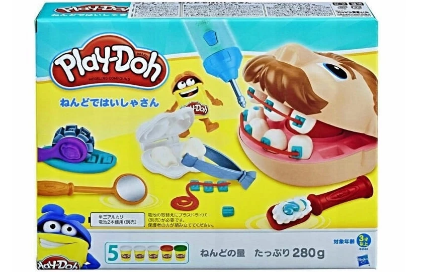 Jokomisiada Plastikinė masė Little Dentist - Sergantis dantis ZA3214