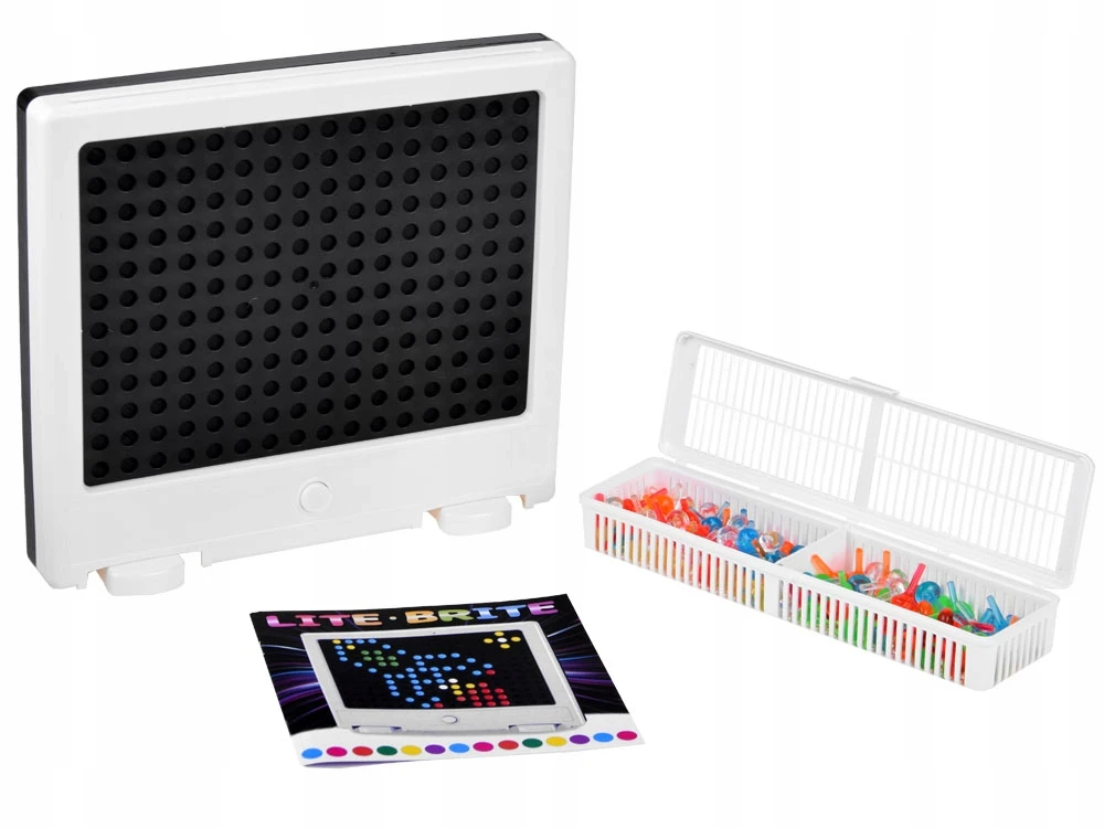 Jokomisiada LED mozaikinė lenta su lempomis dėlionė "Lite brite" ZA4188