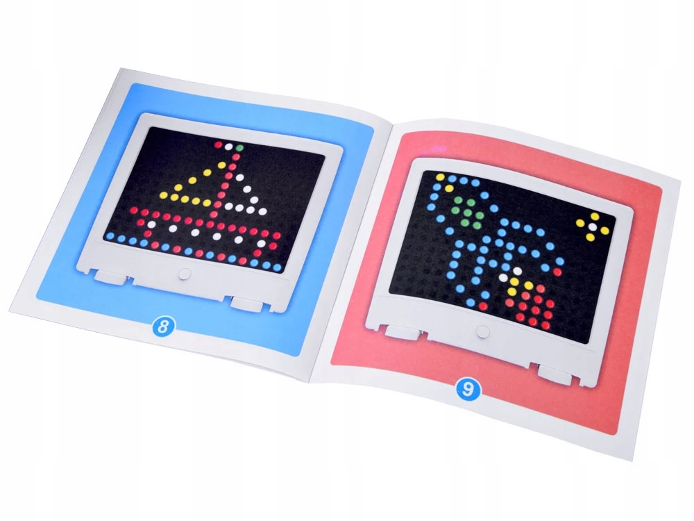 Jokomisiada LED mozaikinė lenta su lempomis dėlionė "Lite brite" ZA4188