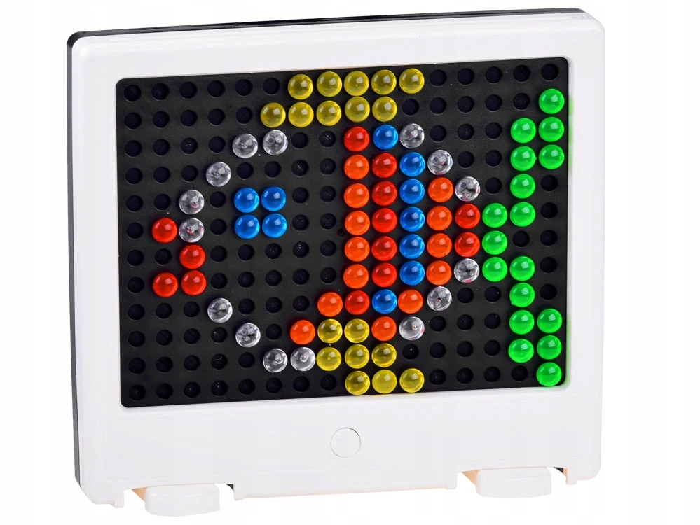 Jokomisiada LED mozaikinė lenta su lempomis dėlionė "Lite brite" ZA4188