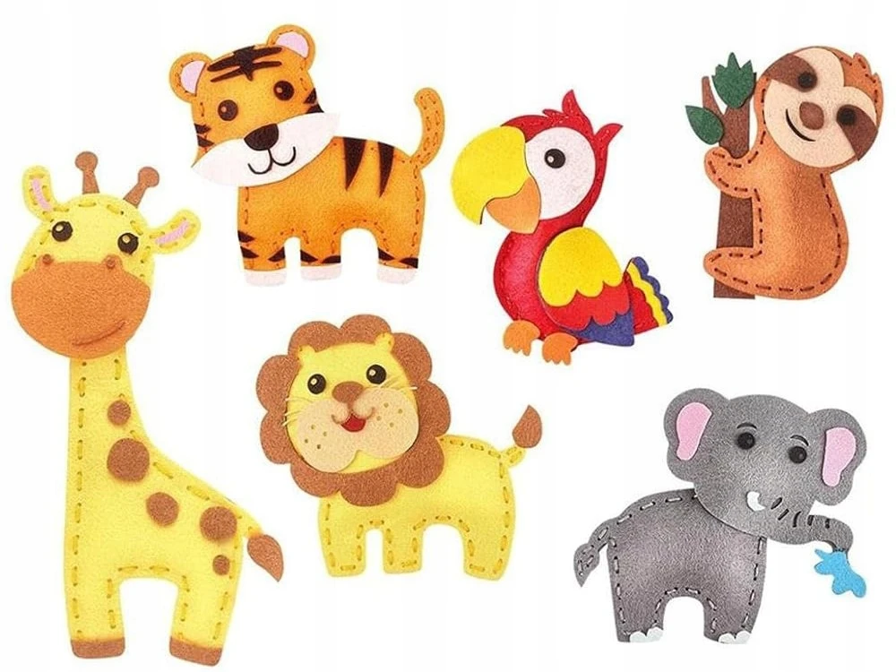Jokomisiada DIY Creative Kit Jungle Animal World Set ZA5275