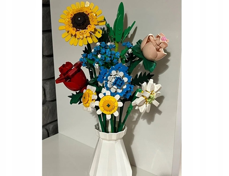 Jokomisiada Technical blocks Large bouquet of wild flowers ZA5461