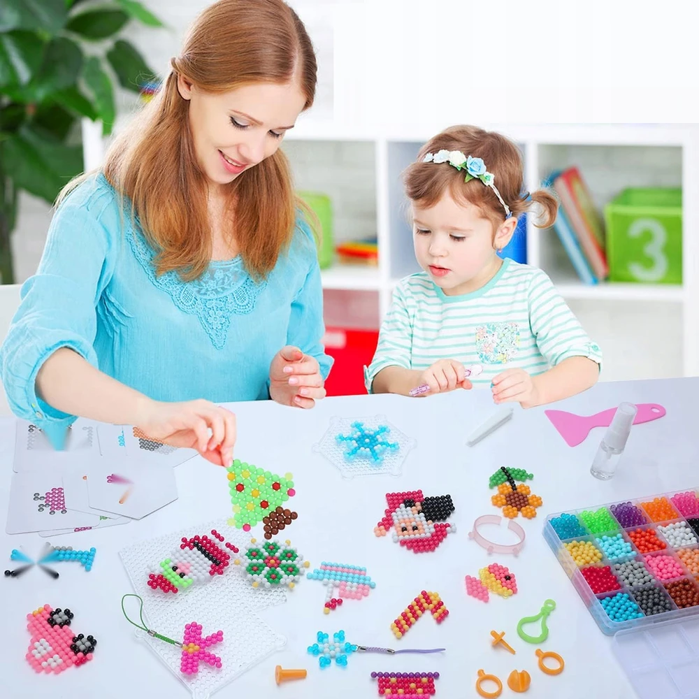 Jokomisiada Magiški vandens karoliukai 24 spalvų Diy Magic ZA4386