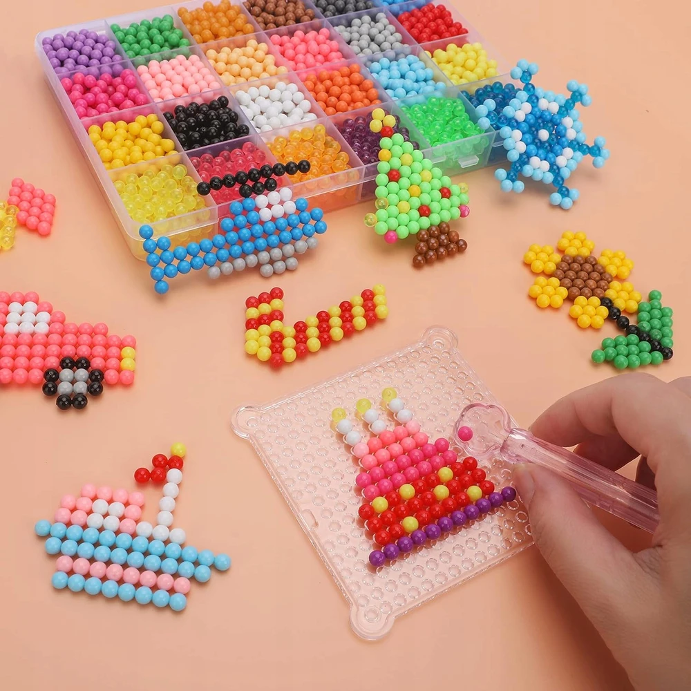 Jokomisiada Magiški vandens karoliukai 24 spalvų Diy Magic ZA4386