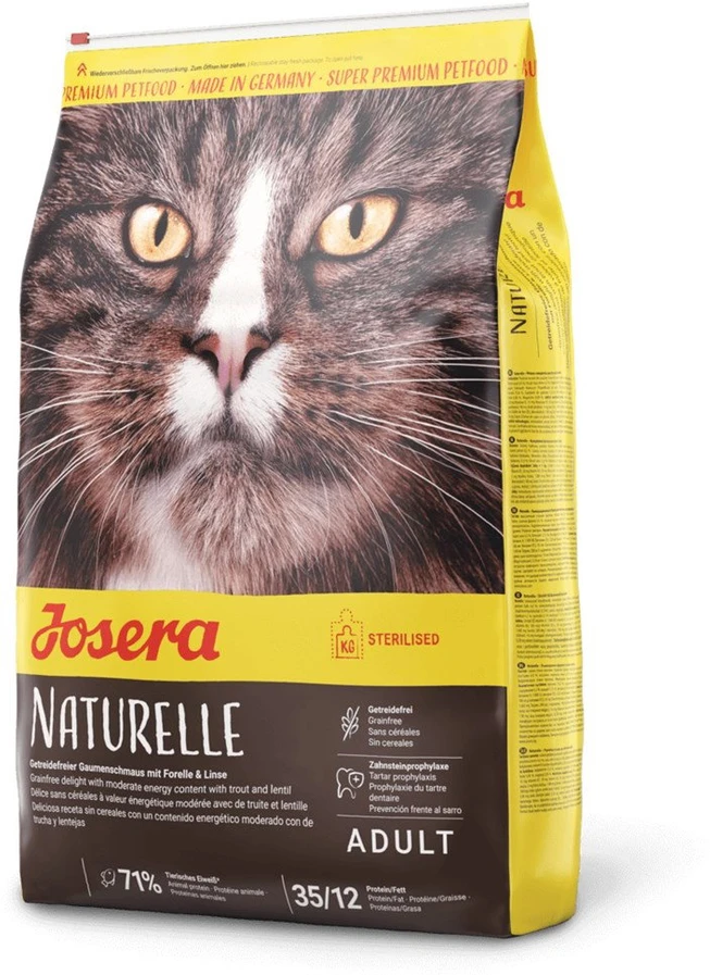 Josera Culinesse sausas maistas suaugusioms išrankioms katėms su lašiša 10kg Nauja pakuotė!