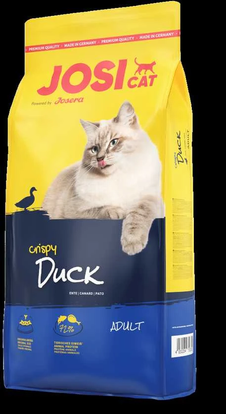 Josera JosiCat Pašaras katėms Crispy antiena 10kg