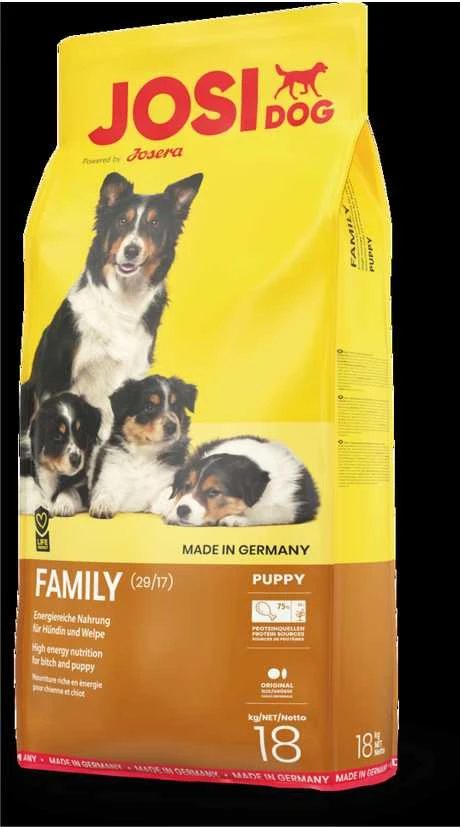 Sausas maistas šunims Josidog Family – 15 kg
