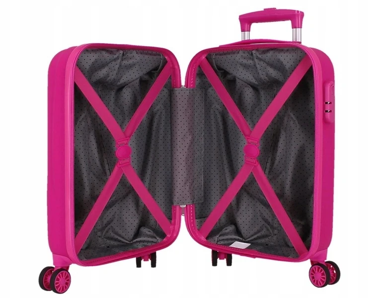 Joumma Bags ABS vaikiškas kelioninis lagaminas PAW PATROL Playful Fucsia, 50x33x20cm, 33L,