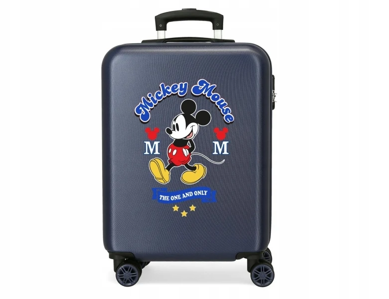 Joumma Bags Luksusowy dziecięcy kufor kelioninis ABS MICKEY MOUSE Good Day, 55x38x20cm, 34L, 3