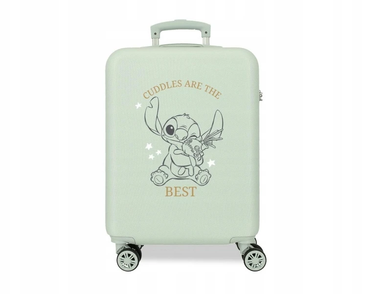 Joumma Bags Luksusowy kufor kelioninis Lilo & Stitch Cuddles Are The Best, 55x38x20cm, 34L