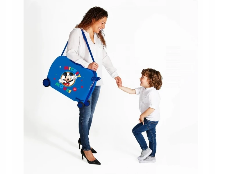 Joumma Bags Vaikiškas kelioninis lagaminas ant ratukų / MICKEY MOUSE Mėlyna ride-on, 2039821