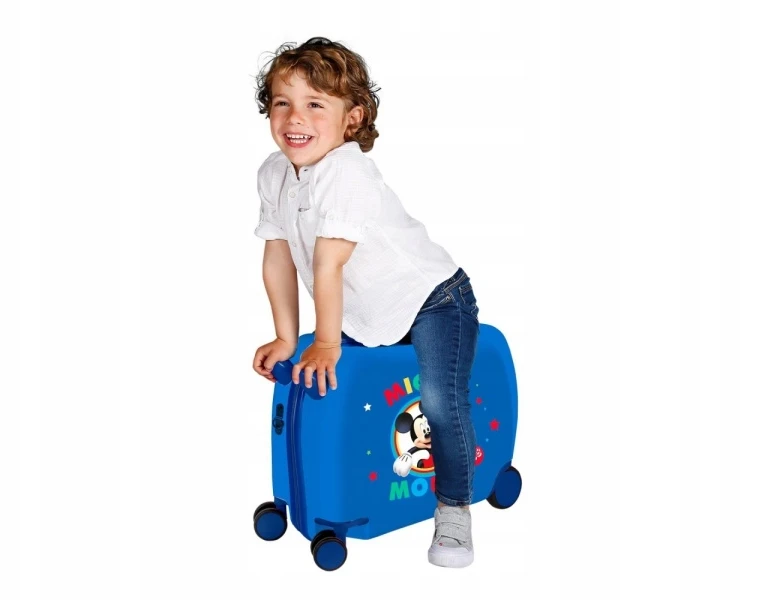 Joumma Bags Vaikiškas kelioninis lagaminas ant ratukų / MICKEY MOUSE Mėlyna ride-on, 2039821