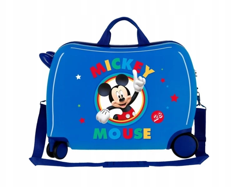 Joumma Bags Vaikiškas kelioninis lagaminas ant ratukų / MICKEY MOUSE Mėlyna ride-on, 2039821