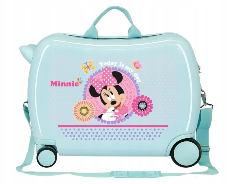 Joumma Bags Vaikiškas kelioninis lagaminas / rokeris MINNIE MOUSE Today Is My Da