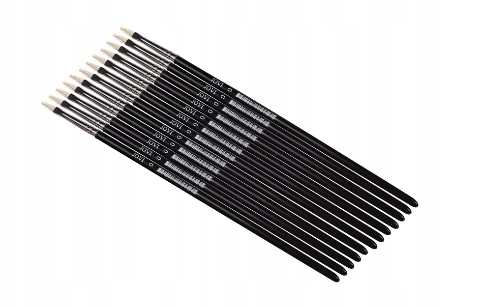 JOVI ARTISTIC BRUSHES | Pędzelki płaskie JOVI nr. 0 | 12 vnt.