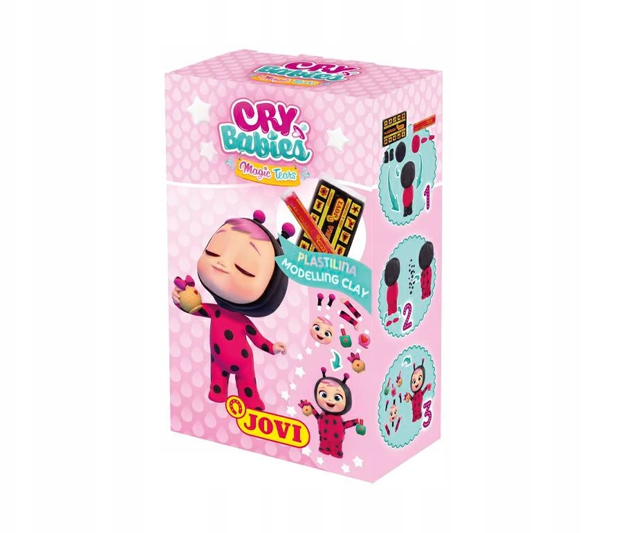 Jovi Cry Babies Lady: Modelino rinkinys vaikams nuo 3 metų