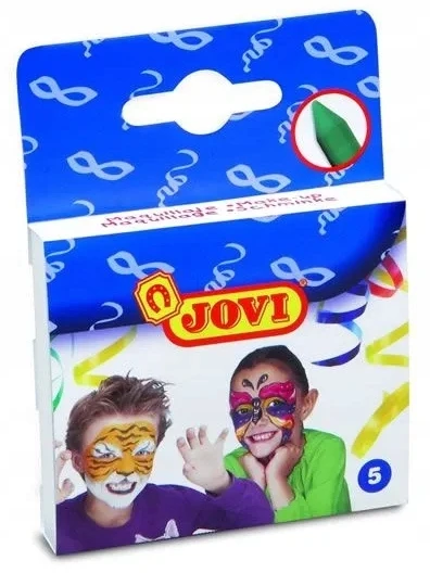 Jovi Kredelės Veidui ir Kūnui 5 Spalvos Vaikams