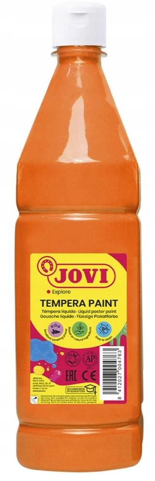Jovi plakatų dažai 1000 ml, oranžiniai