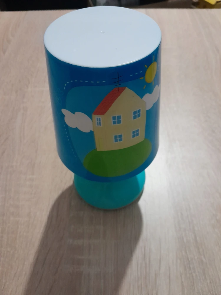 Joy Toy F335 Lampka Świnka Peppa biurkowa vaikams LED